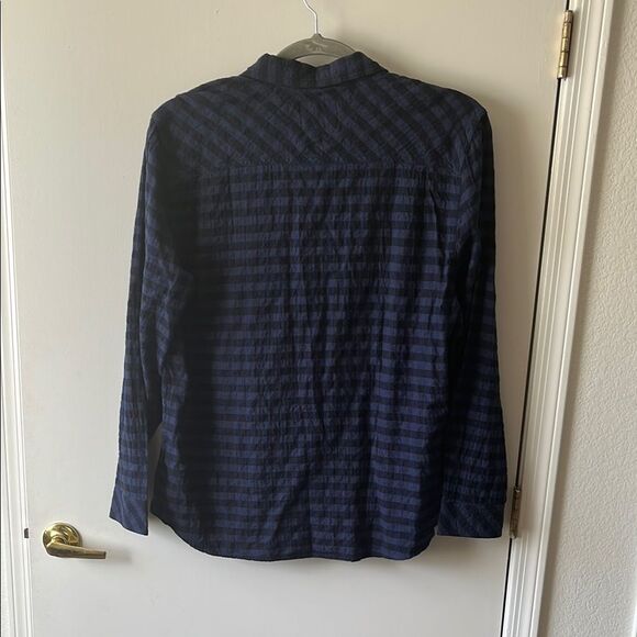 Rails Powell Plaid Seersucker Long Sleeve Button Down Shirt Size XL NWOT - Picture 3 of 7